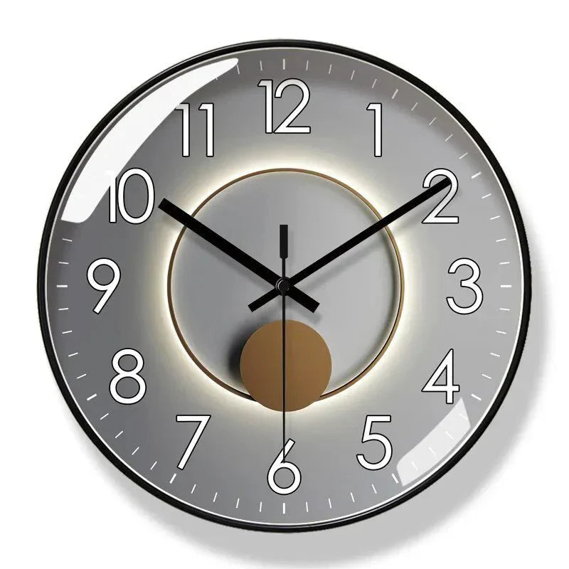 Modern Nordic Style Wall Clock - Elegant Design - Perfect Time Display