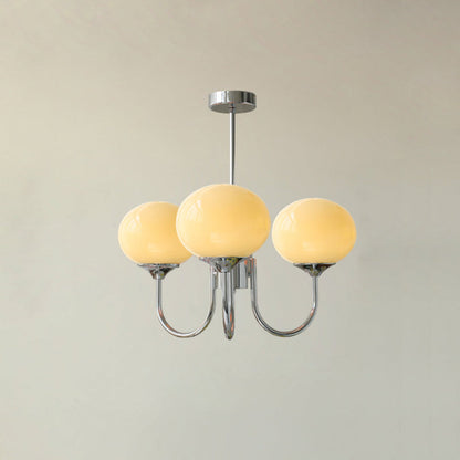 Modern Pink and Gold Chandelier Ceiling Light