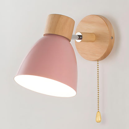 Scandinavian Wall Lamps with Pull Switch