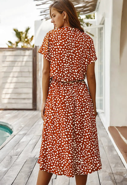 Summer Dress with Print | Airy and Comfortable