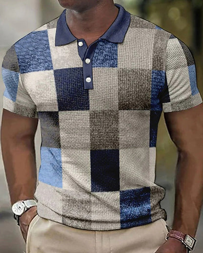 Men's Polo with Pattern - Ryan