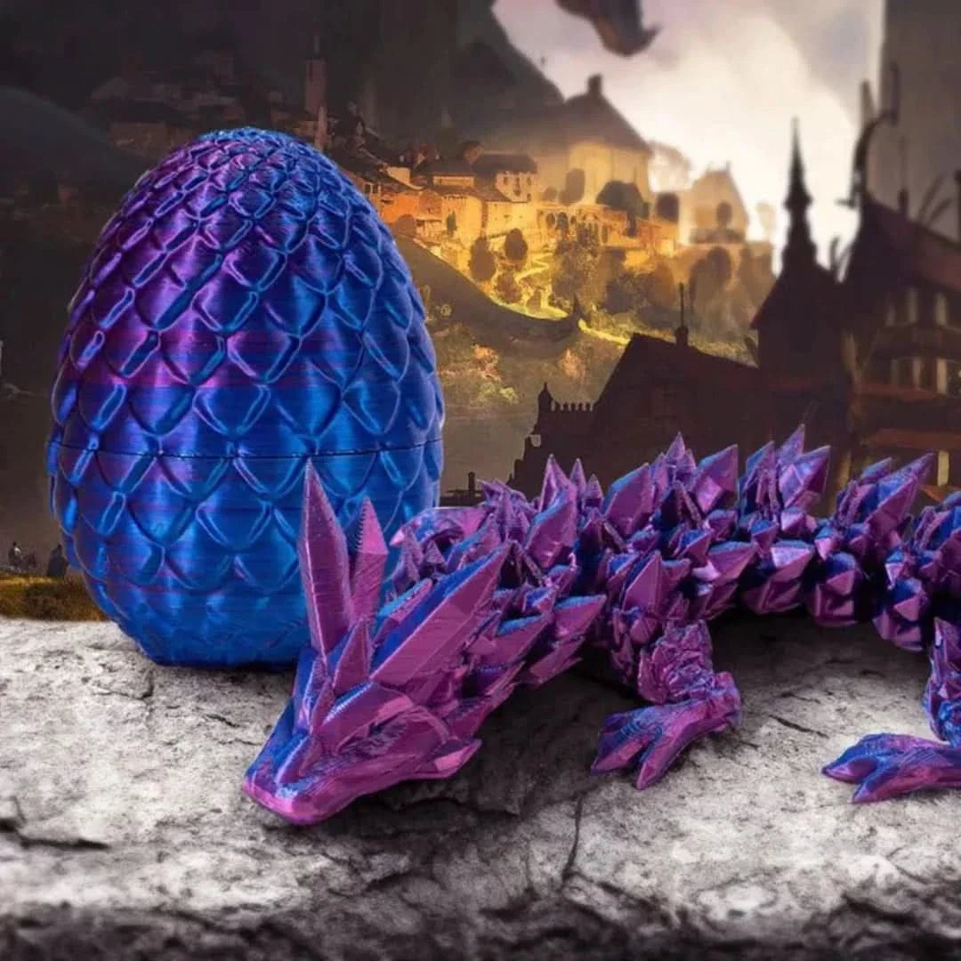 Multi-Dragón | Dragón de cristal 3D