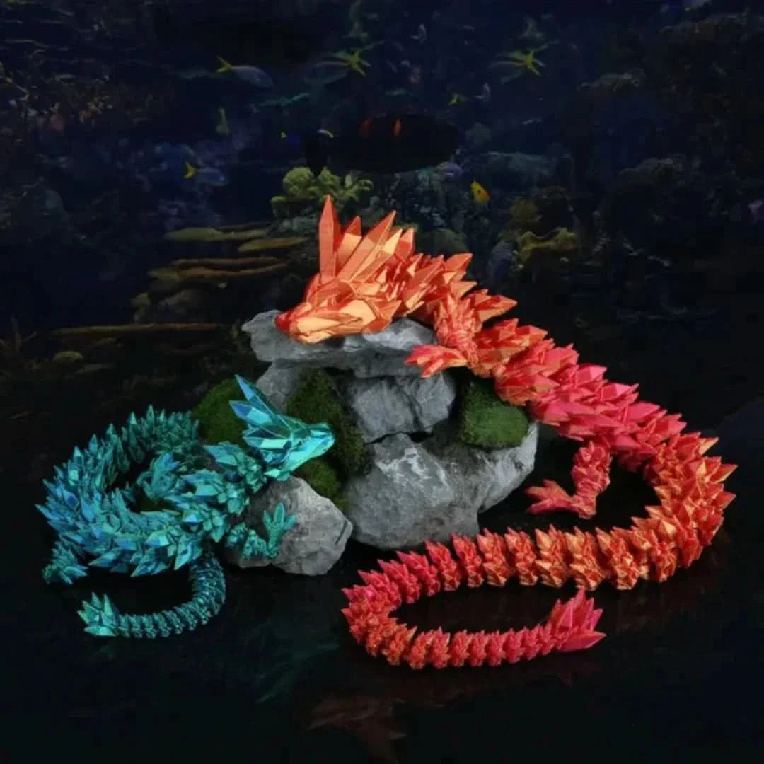 Multi-Dragón | Dragón de cristal 3D