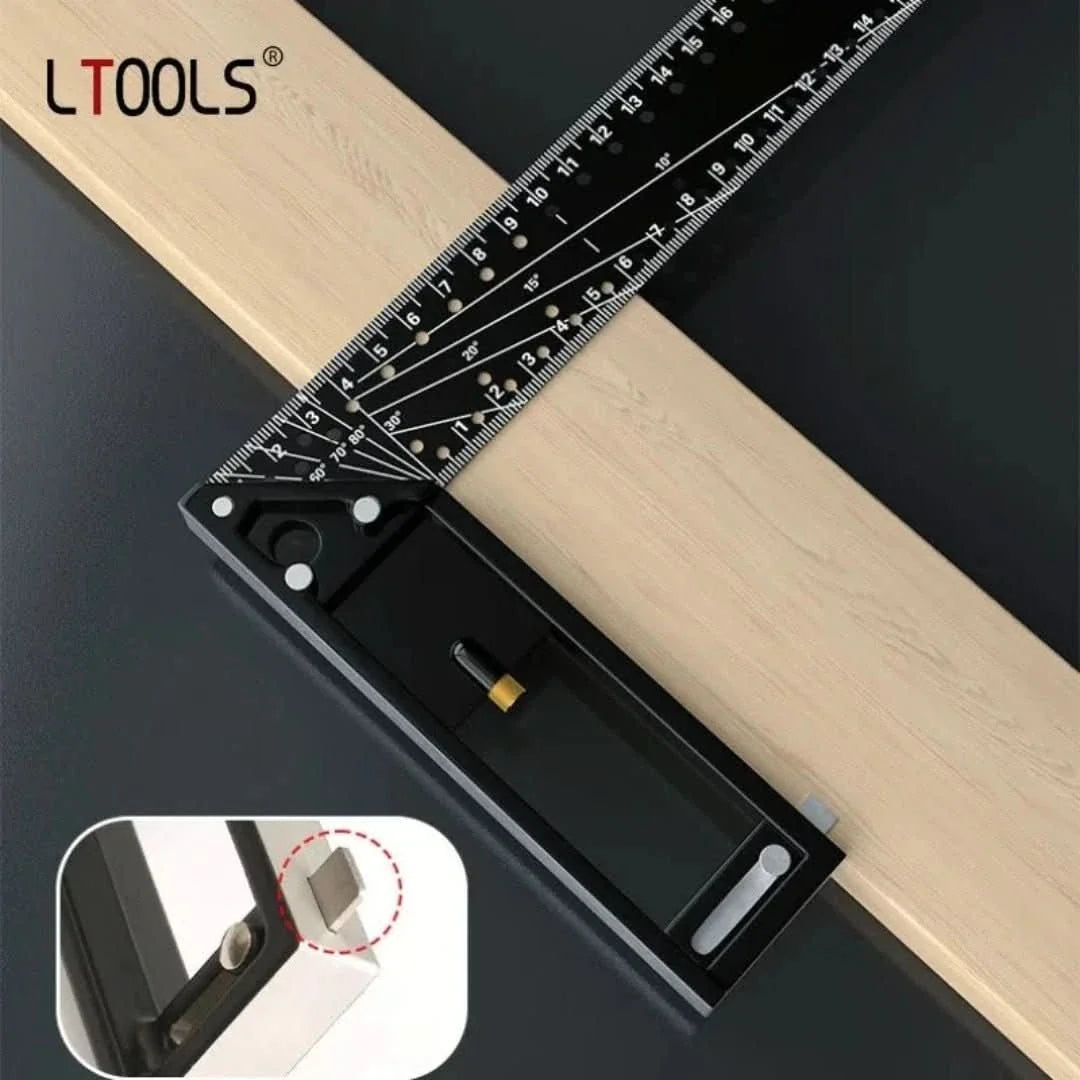 Multi-Angle Measuring Ruler | Professional Measuring Tool