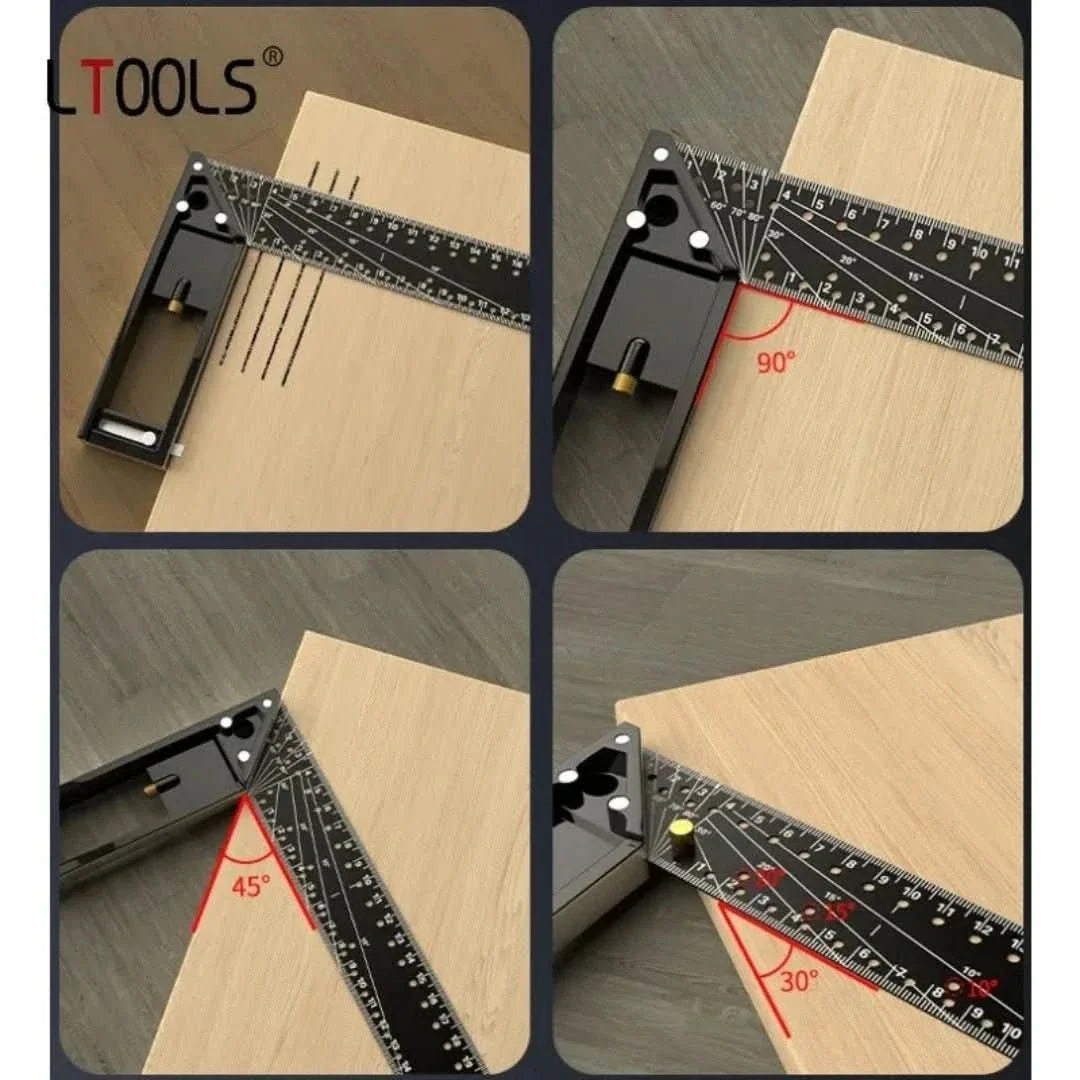 Multi-Angle Measuring Ruler | Professional Measuring Tool