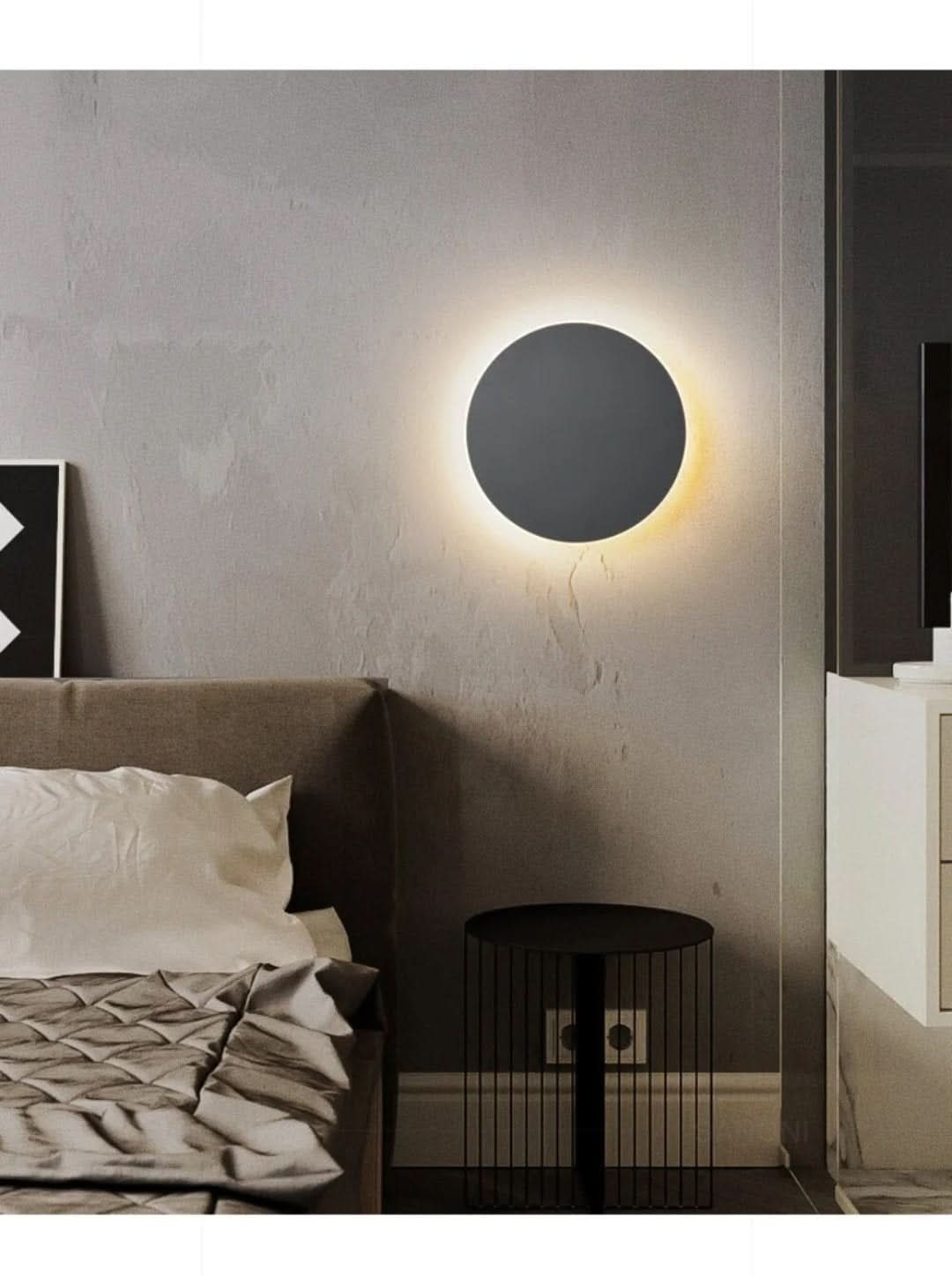 Sleeksphere - Runde LED-Wandlampe