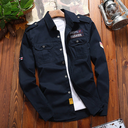 Men's Jacket - Military Design