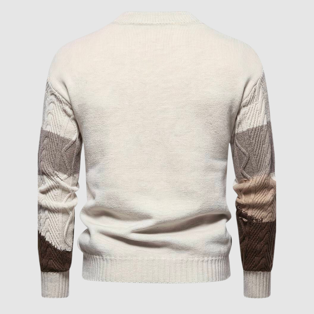 Nadim | Luxe and stylish men's jumper with print