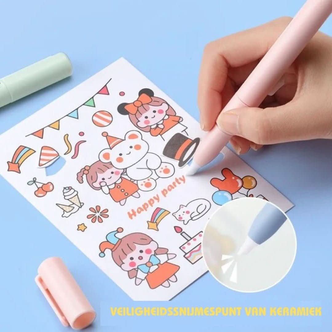 NanoKnip | Mini Ceramic Folding Scissors