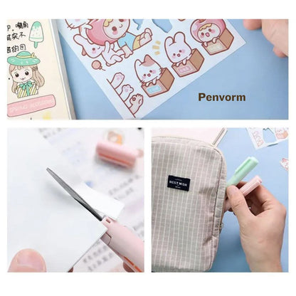 NanoKnip | Mini Ceramic Folding Scissors