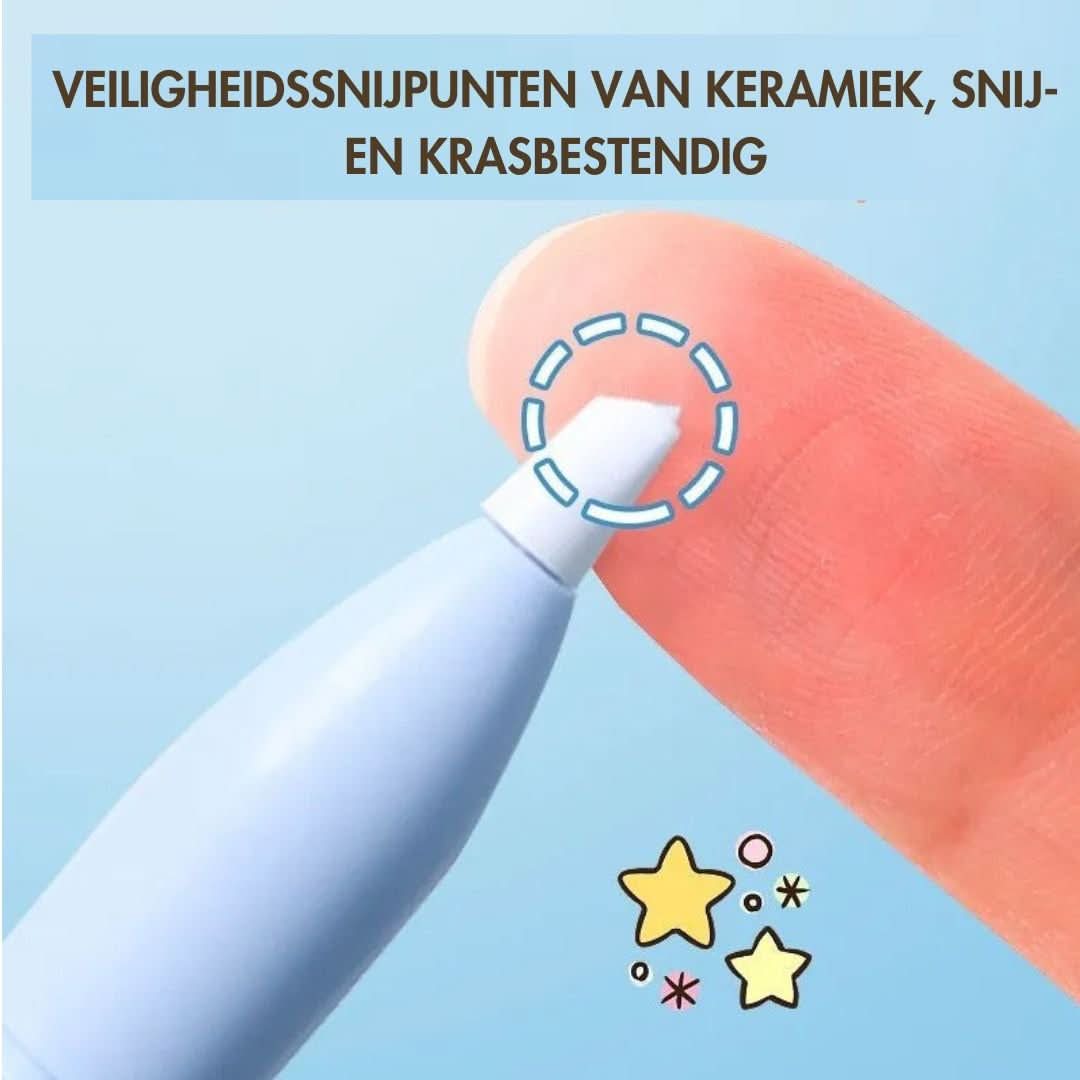 NanoKnip | Mini Ceramic Folding Scissors
