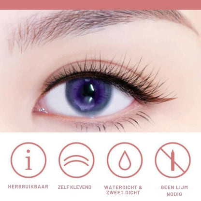 Nature Glam | Reusable Eyelashes & Self-Adhesive
