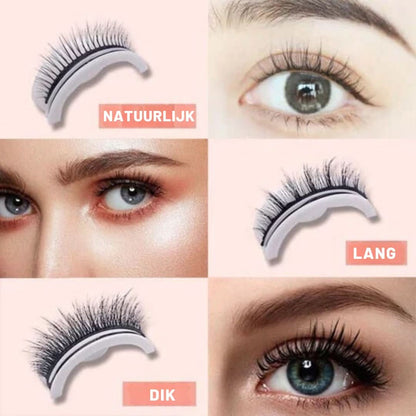 Nature Glam | Reusable Eyelashes & Self-Adhesive