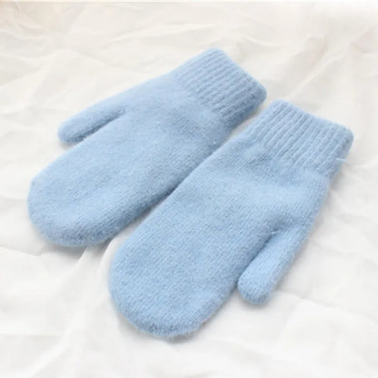 Nessa | Warm & Stylish Plush Mittens