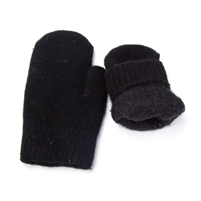 Nessa | Warm & Stylish Plush Mittens