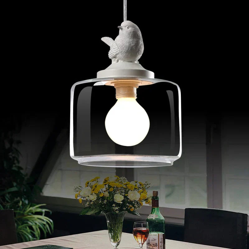 Aviary Pendant Light with Natural Look
