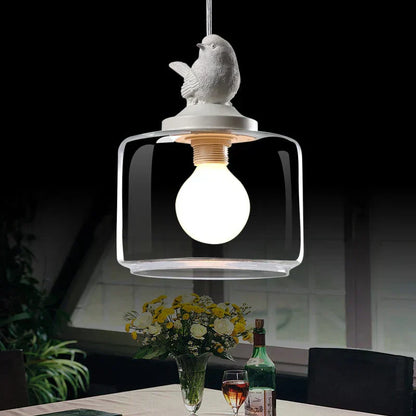 Aviary Pendant Light with Natural Look