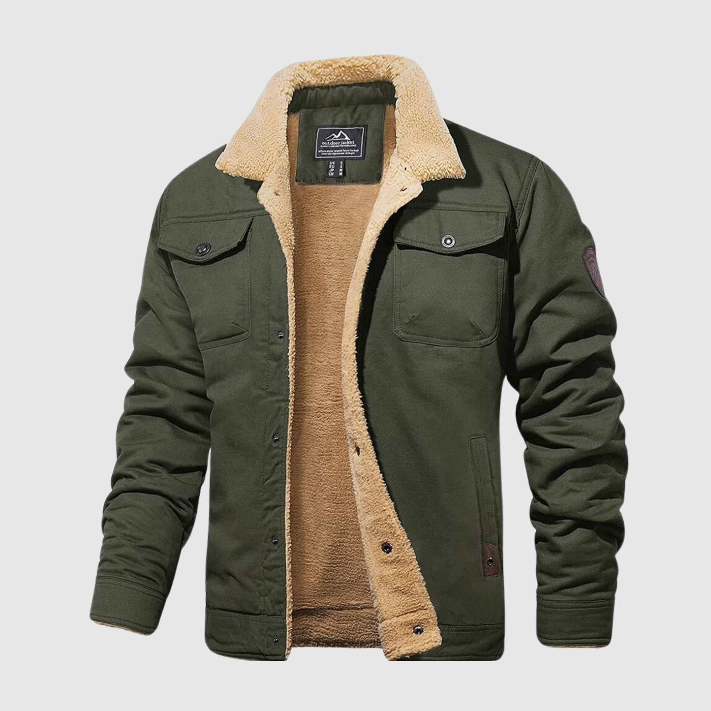Niels | Quilted Men's Bomber Jacket