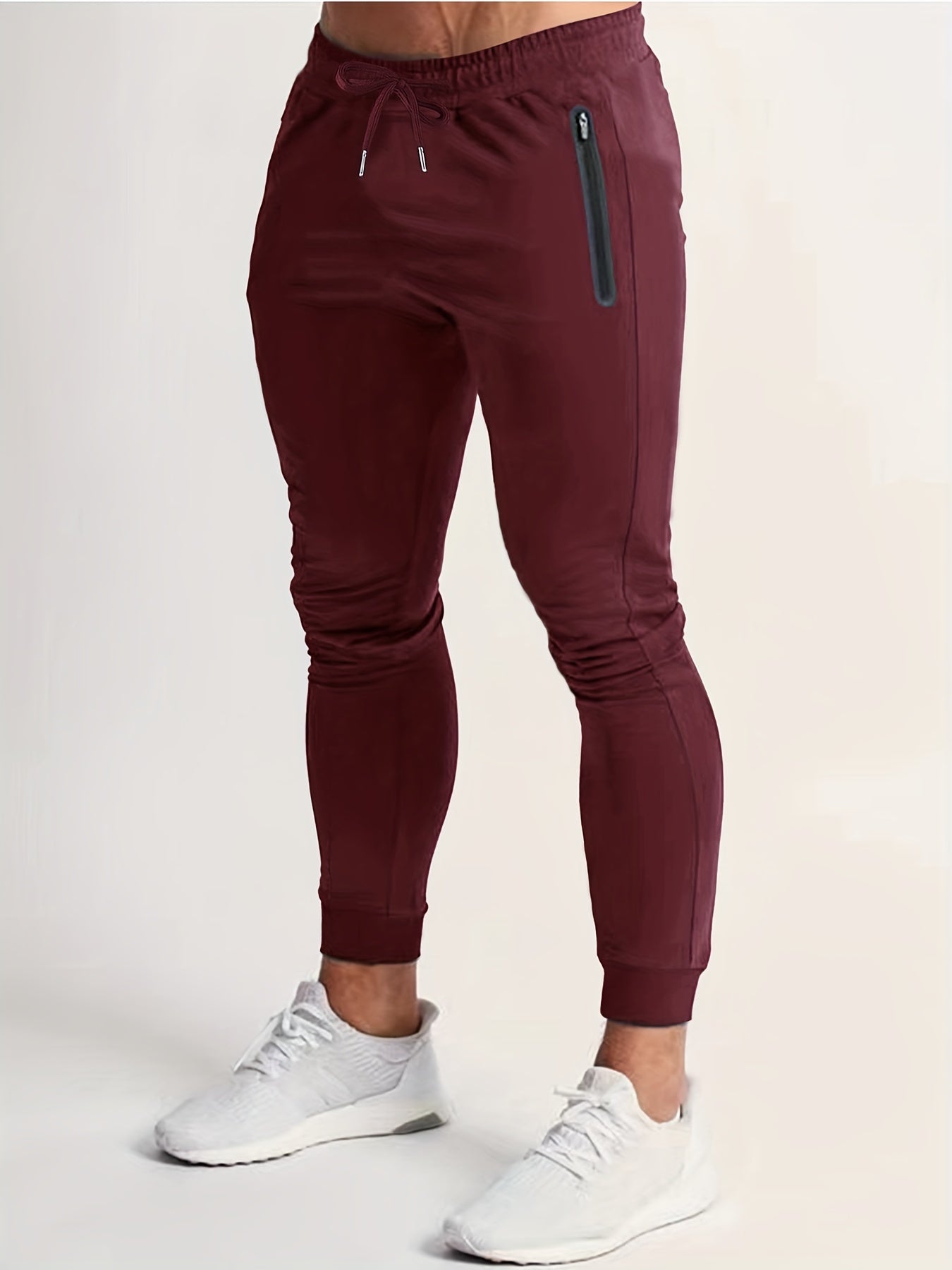Niels | Sporty Men's Trousers with Zipped Pockets