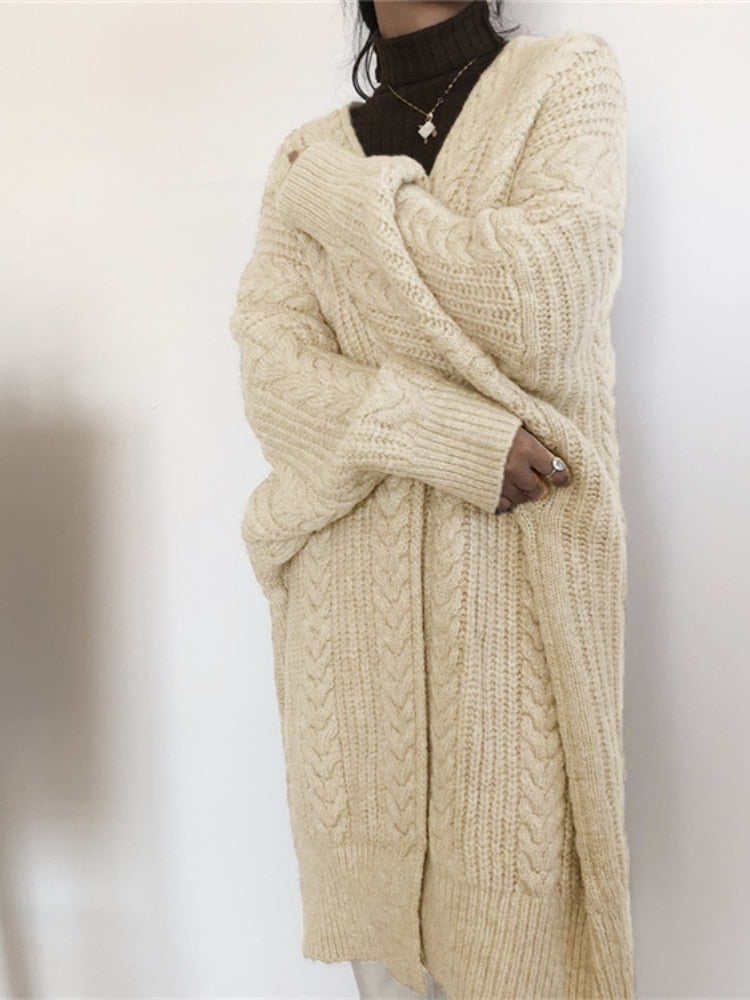 Nikki | Comfortable Long Ladies Cardigan