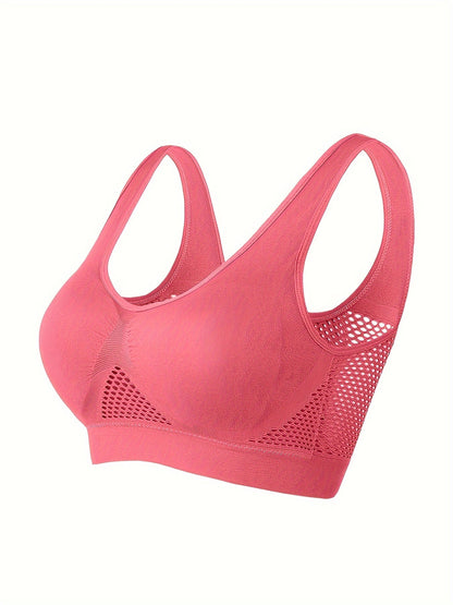 Nina | Breathable sports bra with built-in pads