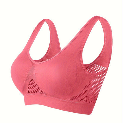 Nina | Breathable sports bra with built-in pads