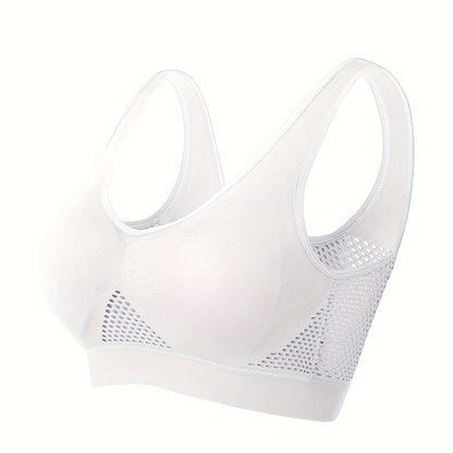 Nina | Breathable sports bra with built-in pads
