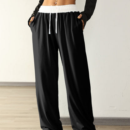 Nina | High Stretch Colour Block Training Trousers with Pockets