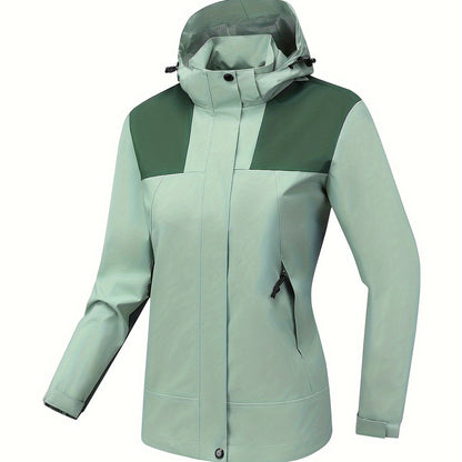 Nina | Water-resistant women's outdoor jacket with hood