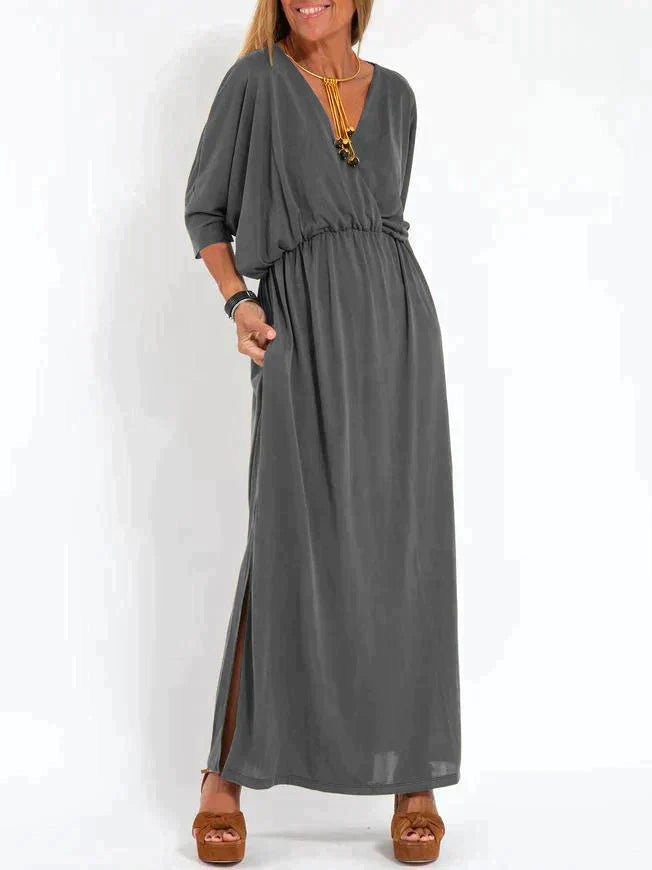 Nina | Black Elegant Maxi Dress