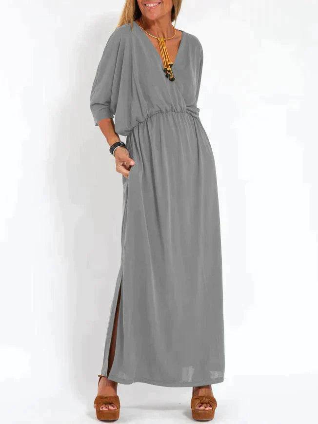 Nina | Black Elegant Maxi Dress