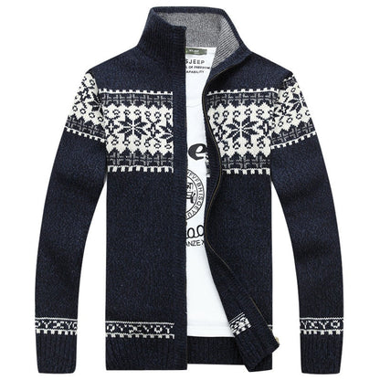 Noah | Christmas Snowflake Wool Men's Jumper