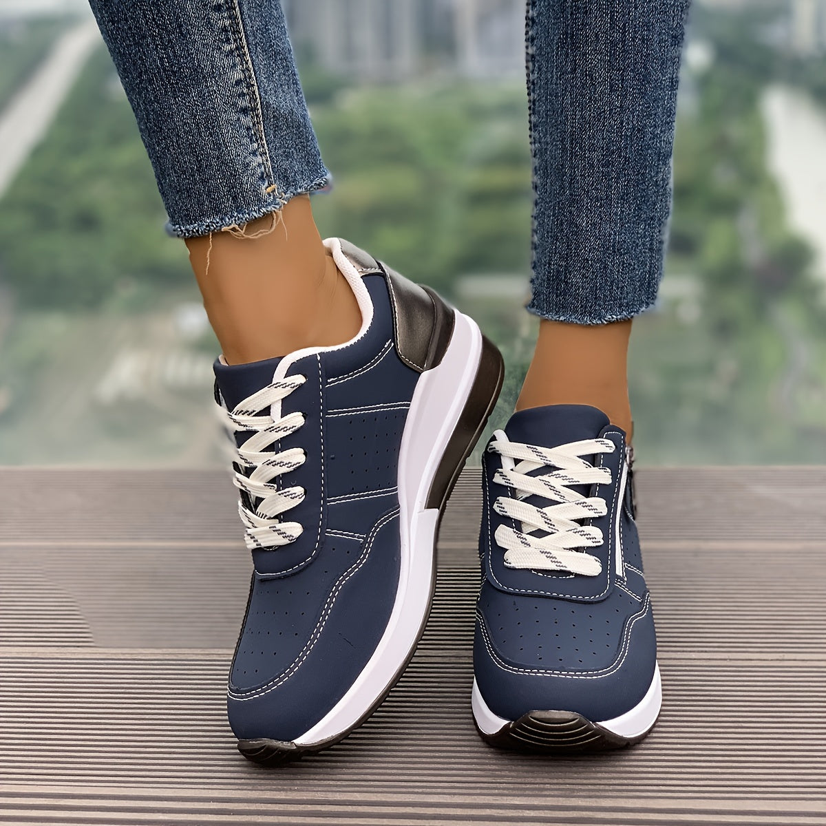 Noor | Casual platform sneakers