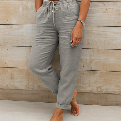 Nora | Stylish Linen Women's Trousers