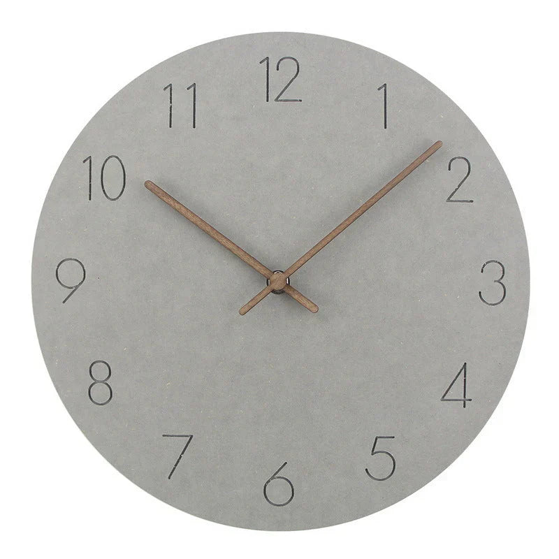 NordClock - Silent Scandinavian Wall Clock - Minimalist Design