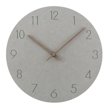 NordClock - Silent Scandinavian Wall Clock - Minimalist Design