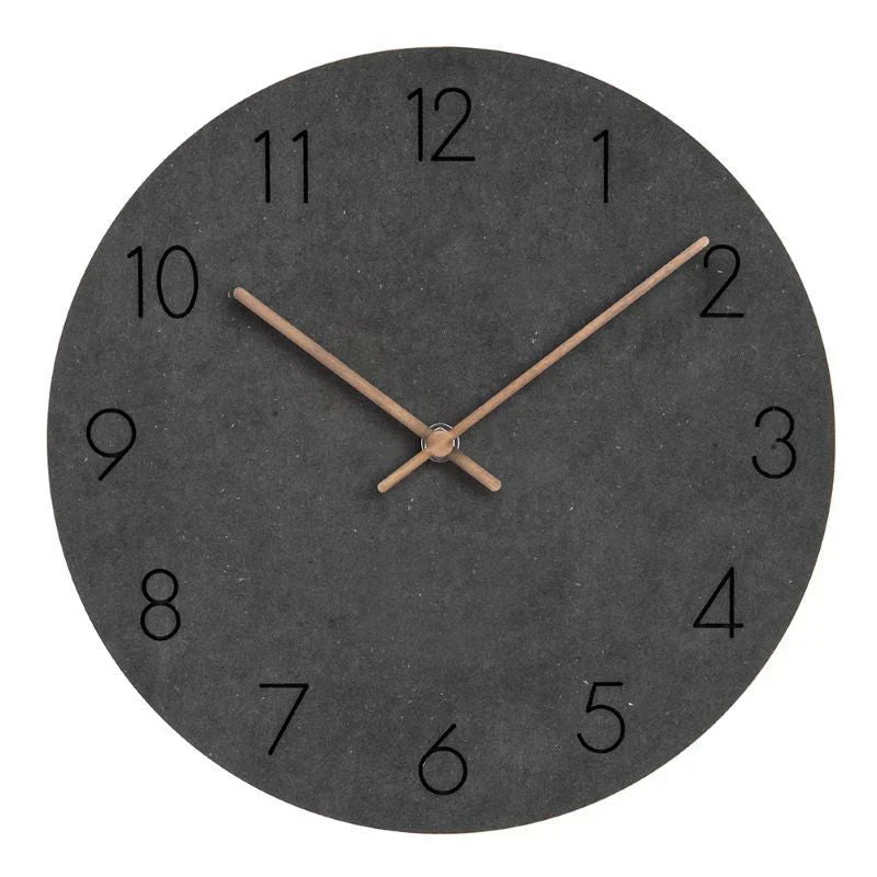 NordClock - Silent Scandinavian Wall Clock - Minimalist Design