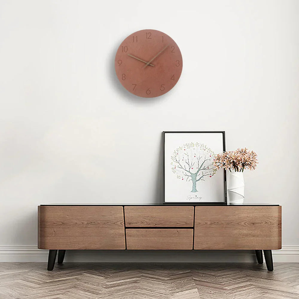 NordClock - Silent Scandinavian Wall Clock - Minimalist Design