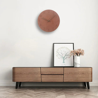 NordClock - Silent Scandinavian Wall Clock - Minimalist Design