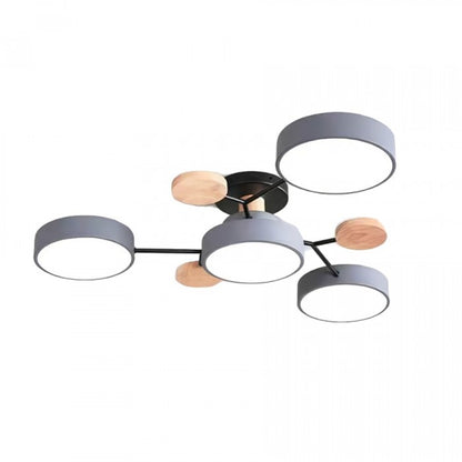 Elegante NordicBranch-plafondlamp – Scandinavisch design met led