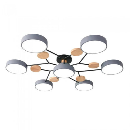 Elegante NordicBranch-plafondlamp – Scandinavisch design met led