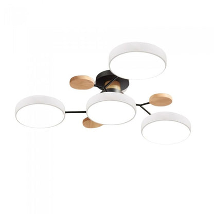 Elegante NordicBranch-plafondlamp – Scandinavisch design met led