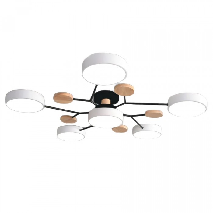 Elegante NordicBranch-plafondlamp – Scandinavisch design met led