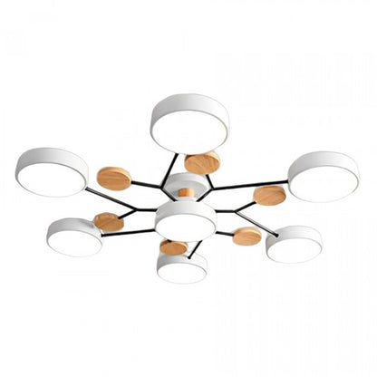 Elegante NordicBranch-plafondlamp – Scandinavisch design met led