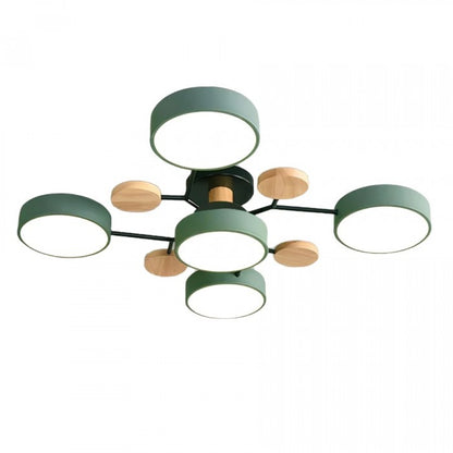 Elegante NordicBranch-plafondlamp – Scandinavisch design met led