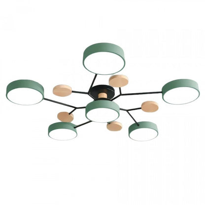 Elegante NordicBranch-plafondlamp – Scandinavisch design met led