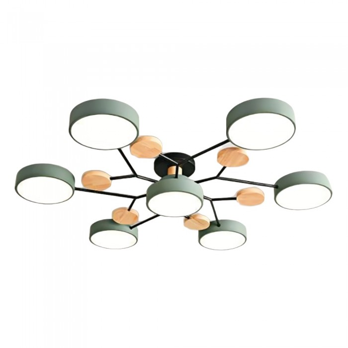Elegante NordicBranch-plafondlamp – Scandinavisch design met led