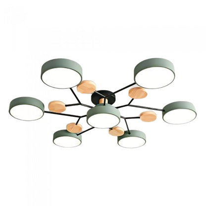 Elegante NordicBranch-plafondlamp – Scandinavisch design met led