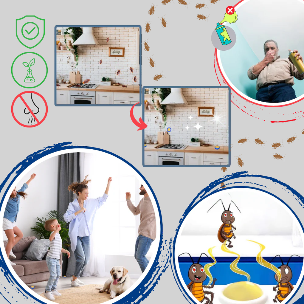 Odorless Cockroach Traps - Discreet Solution for Pest Control