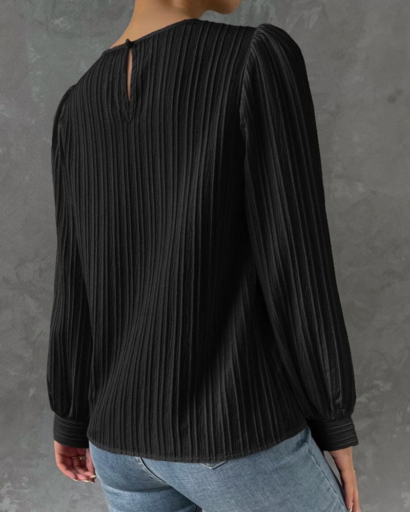 Olivia | Blouse with Lantern Sleeves